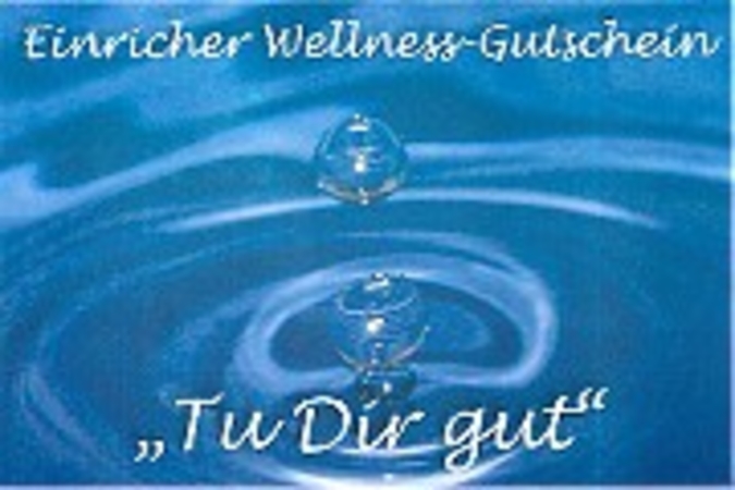 Einricher Wellness-Gutschein