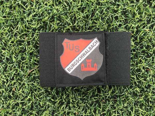 TuS Burgschwalbach Stutzenhalter in Schwarz mit Logo 