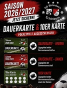 Saison 2026/2027 – Jetzt Dauerkarte oder 10er-Karte sichern!