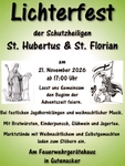 Lichterfest der Schutzheiligen St. Hubertus & St. Florian