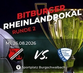 Seniorenfußball, 2. Runde Rheinland-Pokal: TuS Burgschwalbach - SpVgg EGC Wirges