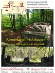 Limeskastell Holzhausen: Sommerführung