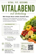 VITAL - ABEND mit Maren Öhlschläger [Vital.Fit.Gesund. - Mehr Energie. Besser schlafen. Gesünder leben.]