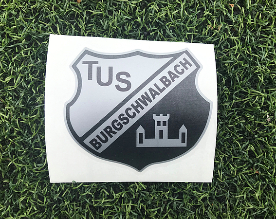 TuS Burgschwalbach Aufkleber in Schwarz/Weiß