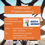 Projektvorstellung: "Hallo Heimat" (online)