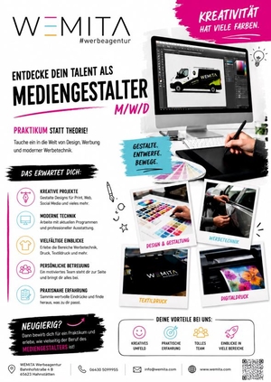 Praktikum als Mediengestalter (m/w/d)