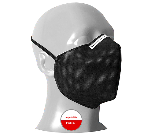 Wiederverwendbarer Mundschutz Gesichtsmaske 4-lagig