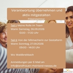Verantwortung übernehmen und aktiv mitgestalten (Präsenzseminar)