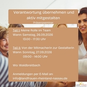 Verantwortung übernehmen und aktiv mitgestalten (Präsenzseminar)