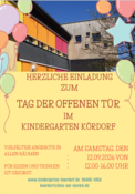 Tag der offenen Tür - Kindergarten Kördorf