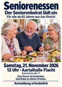 Seniorenbeirat Aar-Einrich: Senioren-Essen in Flacht